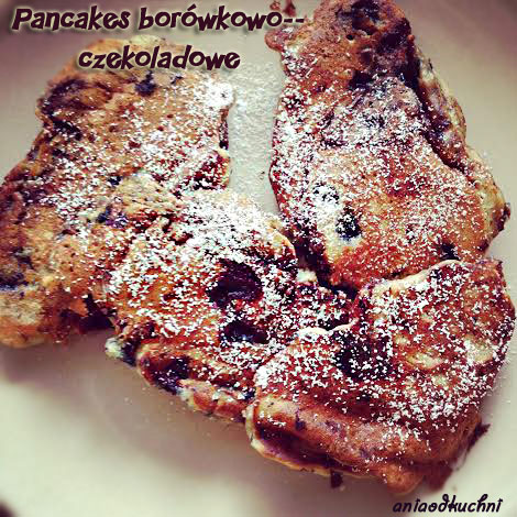 Pancakes-borowkowko-czekoladowe